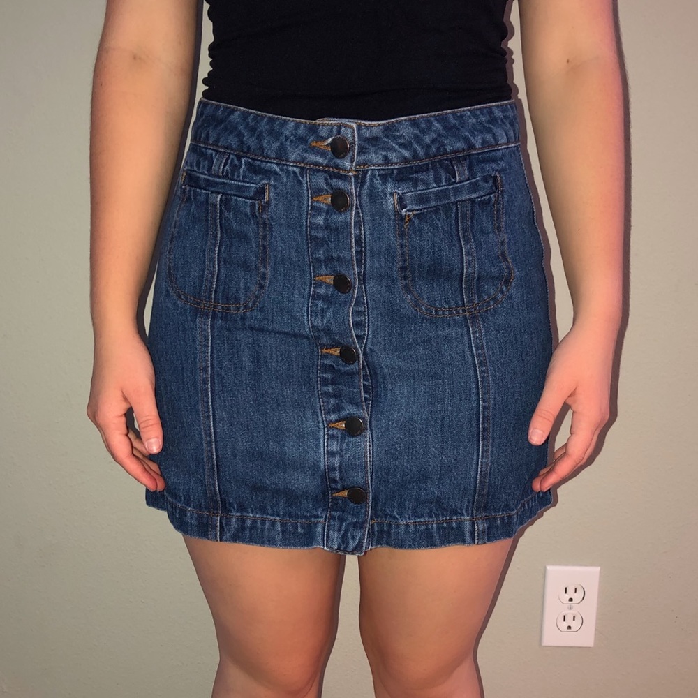 denim skirt